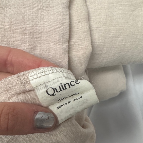 Luxurious Quince linen full Bedding Set - Picture 2 of 2
